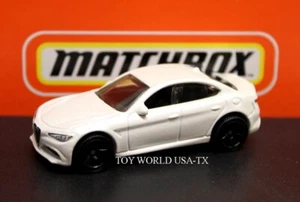 2021 Matchbox #47 MBX Metro 2016 Alfa Romeo Giulia weiß - Bild 1 von 1