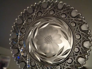 ABP Increíble PLACA DE CRISTAL Patrón "FLOR & HARVARD" por Paul Richter & Co. - Imagen 1 de 8