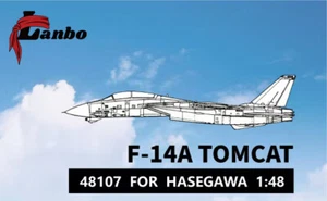 Lanbo Models 3D Cockpit F-14A Tomcat 48107 For Hasegawa 1:48 - Imagen 1 de 7