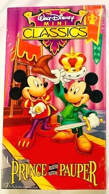 Walt Disney Mini Classics The Prince & The Pauper Favorite Stories VHS Brand New — 第 1/4 张图片