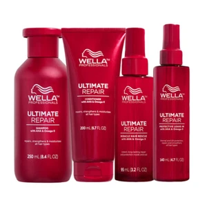 WELLA Kit Ultimate Reparación Burgundy 250ml + Cond 200ml + Miracle 95ml+ - Imagen 1 de 1