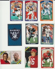 1990 Panini Stickers SET BREAK singles -stars, rookies, Hall of Famers, #201-396