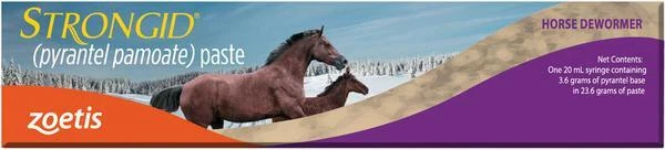 Pasta fuerte (pamoato de pirantel) para caballos tubo de 23,6 gm Foto 1 de 1