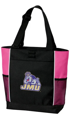 JMU Tote Bag James Madison University for BEACH SHOPPING GROCERIES POOL Cover
