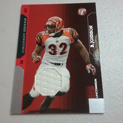 Rudi Johnson Bengals 2005 Topps Pristine Uncommon Base #120 324/500 - Image 1 of 4