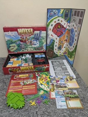 Hotel Tycoon Real Estate Tycoon Juego de Mesa 3D 2014 Asmodee Completo Foto 1 de 4