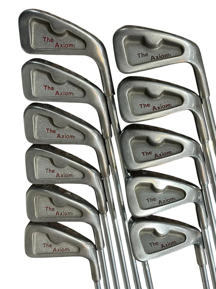 Juego de hierros Arnold Palmer The Axiom 1-SW DG S ejes flexibles empuñaduras Avon Foto 1 de 4