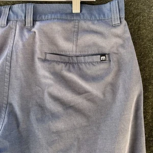 Travis Mathew Shorts Men’s 34 Blue Stretch Performance Golf Lightweight - Picture 1 of 9