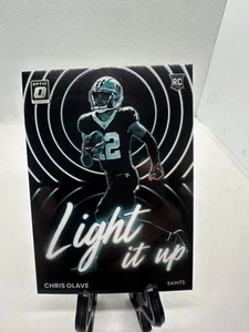 2022 Panini Donruss Optic - Light It Up Chris Olave #LU-13 (RC) B1-1 - Picture 1 of 2