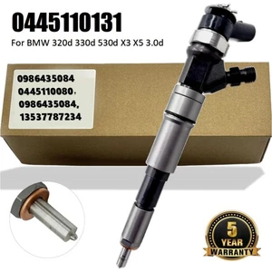 Iniettore Carburante Diesel 0445110131 Per BMW Serie 3 5 Serie X3 X5 3.0d 0445110080 - Foto 1 di 11
