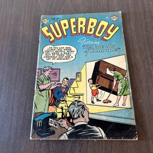 Superboy (1949) #26 Super-Tot of Smallville John Sikela Curt Swan Sy Barry VG+ - Picture 1 of 2