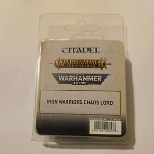 Chaos Space Marine Iron Warriors Warsmith Chaos Lord Warhammer 40k Metal Model - Picture 1 of 3