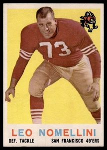 1959 Topps Leo Nomellini #19 - Bild 1 von 2