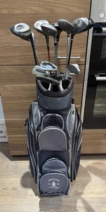 Men’s RH Golf Clubs + Golf Cart Bag - Drivers/Irons/Putter - Various Brands - Picture 1 of 17