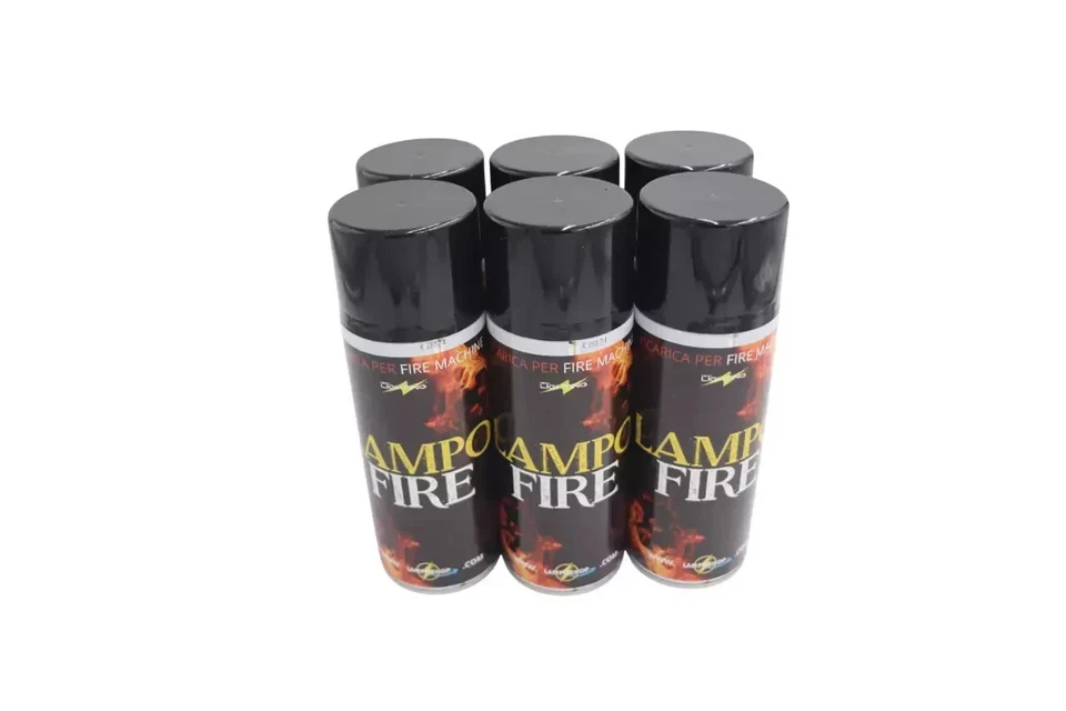 Bomboletta Ricarica Macchina Fuoco Fire Machine Offerta 6PZ - Immagine 1 di 1