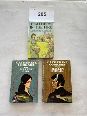 Lot of 3 Hardcover Books by Catherine Cookson / Mallen Girl, Streak, Feathers... Foto 1 de 4