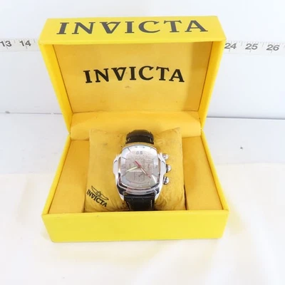 INVICTA SWISS LUPAH METEORITE MOP 2682 #594/1000 BEAVER STRAP *NEEDS BATTERY* - Image 1 of 4
