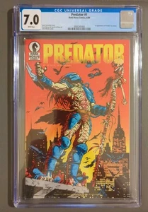 PREDATOR #1 CGC 7.0 WHITE PAGES 1ST APPEARANCE PREDATOR IN COMICS 1989 - Picture 1 of 4