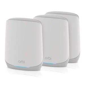 NETGEAR Systme Mesh WiFi 6 Tri Band Orbi (RBK763S), Pack de 3, AX5400, jusqu' 5. - Photo 1/7