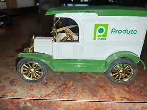 ERTL 1917 FORD MODEL “T” VAN PUBLIX PRODUCE DIE-CAST COIN BANK - Picture 1 of 6