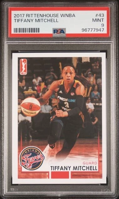 2017 Rittenhouse WNBA TIFFANY MITCHELL PSA 9 South Carolina Gamecocks - Image 1 of 2