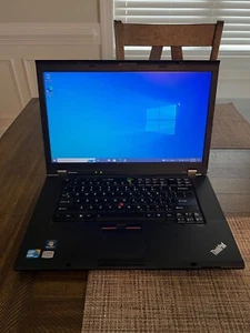 Lenovo ThinkPad T510 Intel Core i5 520M 4GB HDD Hard-drive Windows 10 Pro - Picture 1 of 7