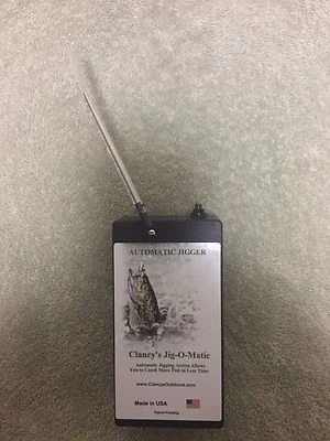 Новый Clancy's Jig-O-Matic AUTO JIGGER льда рыбалки Jig рыбы приманка на батарейках  - Изображение 1 из 2