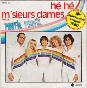 PROFIL HE HE M'SIEURS DAMES / JOUR DE FRANCE FRENCH 45 SINGLE - Imagen 1 de 1