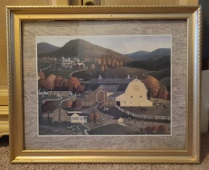 "Early Sunrise Farm" By Martha Leone Print Art Litho In USA. (AS IS) - Picture 1 of 18