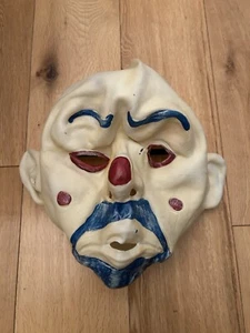Batman The Dark Knight Joker Clown Bank Robber Adult Halloween Mask Rubies 2008 - Picture 1 of 7