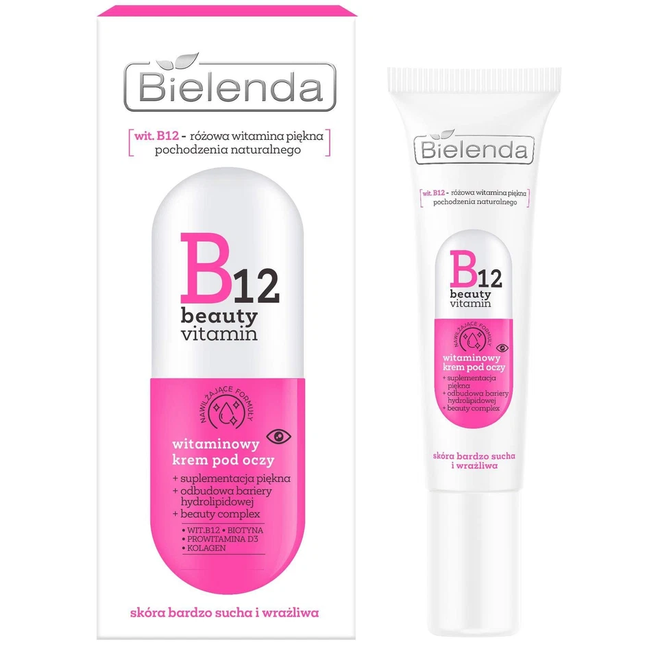 Bielenda B12 Beauty Vitamin Eye Cream 15ml - Image 1 of 1
