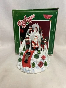 Department 56 A Christmas Story Ralphie visita a Santa! Retirado y RARO! - Imagen 1 de 5