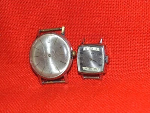 USSR OLD 2 pieces BROKEN WATCH VOSTOC and LUCH - Picture 1 of 6