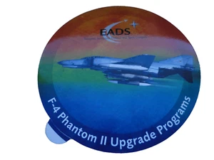 Aufkleber Bundeswehr  EADS  F-4 Phantom II Upgrade programs  ca 11cm - Picture 1 of 1