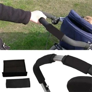 2PCS  Stroller/Pram/Buggy/Pushchair Soft Handle Bumble Bar Grip Cover - FI - Picture 1 of 12