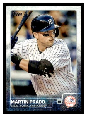 2015 Topps  #302 Martin Prado - New York Yankees - Image 1 of 2
