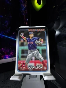 2024 Topps David Hamilton #202 RC Boston Red Sox - Picture 1 of 2