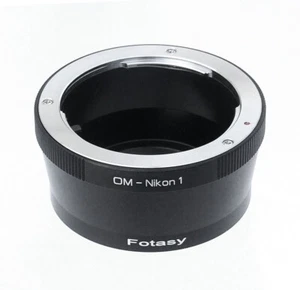 Olympus OM Mount lens to Nikon 1 V1 V2 J1 J2 J3 J4 J5 S3 AW1 Adapter Ring - Picture 1 of 2