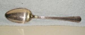 VINTAGE (1935) Versilberter SERVIERLÖFFEL 8 3/8" Wm. Rogers Mfg. "CHATHAM"   - Bild 1 von 4
