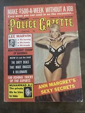 Collectible POLICE GAZETTE June 1975 ANN MARGRET-Mohammad Ali-Jackie Robinson