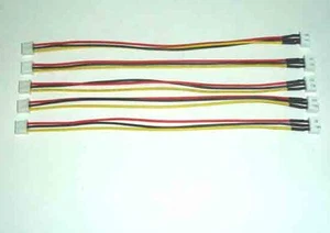 2S Li-Po Battery Balance JST-XH 3-Pin Extension charging 20CM 22AWG wire x 10 - Picture 1 of 4