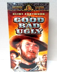 Clint Eastwood The Good The Bad and the Ugly New Factory Sealed Single VHS 1999 - Picture 1 of 6