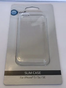 Custodia sottile ONN ~ per iPhone 5/5S/SE ~ trasparente nuova con custodia - Foto 1 di 3