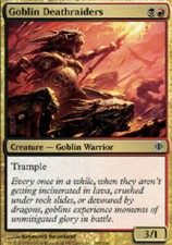 GOBLIN DEATHRAIDERS X4 4 4X Shards of Alara MTG Magic Cards DJMagic
