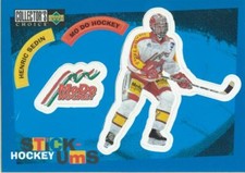 1997-98 Swedish Upper Deck STICK'UMS #10 HENRIK SEDIN - MoDo Hockey