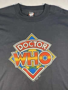 Vintage 1989 BBC Doctor Who T-Shirt Single Stitch Screen Stars Best Made In USA - Bild 1 von 9