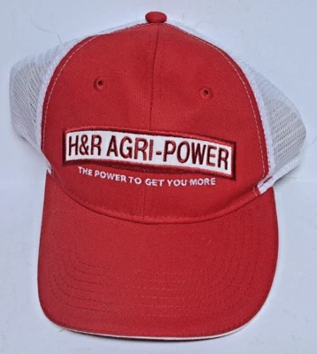 H&R AGRI-POWER Case IH estilo camionero malla ajustable sombrero gorra nuevo sin usar Foto 1 de 4