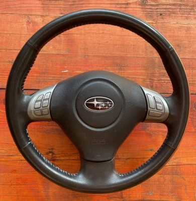 Subaru Forester 2008 Lenkrad 3-Speichen Leder Multifunktion GS120-02880 N0961 - Bild 1 von 4