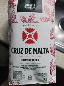 Cruz De Malta Yerba Mate Traditional Tea, 2 Kg New - Picture 1 of 3