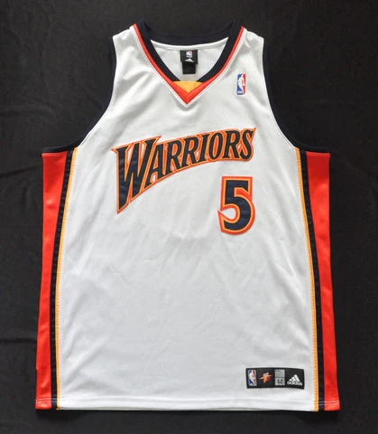 BARON DAVIS GOLDEN STATE WARRIORS ADIDAS AUTHENTIC JERSEY NBA SEWN MEN 52 2XL Cover